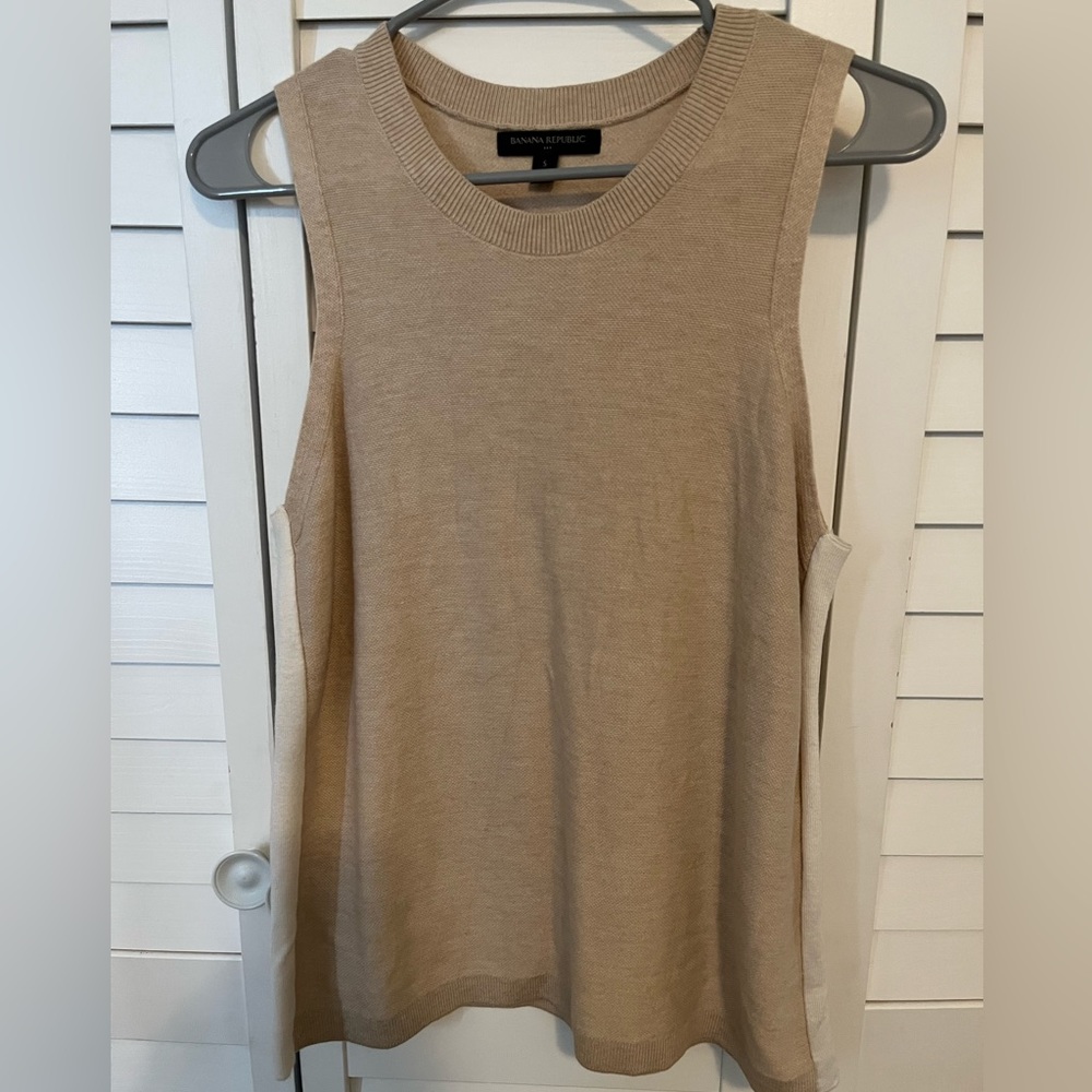 Banana republic color block tank top